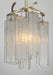 Myhouse Lighting Maxim - 39573WFLGS - One Light Pendant - Victoria - Golden Silver