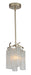 Myhouse Lighting Maxim - 39573WFLGS - One Light Pendant - Victoria - Golden Silver