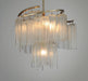 Myhouse Lighting Maxim - 39575WFLGS - Seven Light Pendant - Victoria - Golden Silver