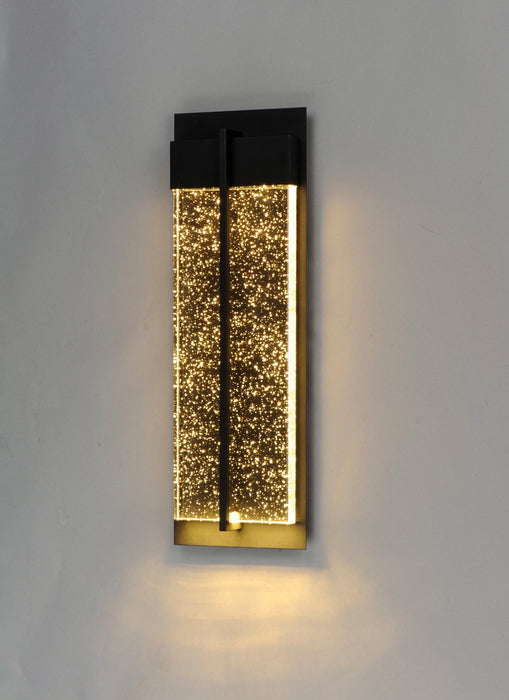 Myhouse Lighting Maxim - 56194BGBK - LED Outdoor Wall Sconce - Cascade - Black