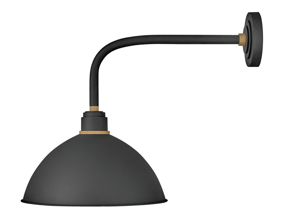 Myhouse Lighting Hinkley - 10615TK - LED Outdoor Lantern - Foundry Dome - Textured Black