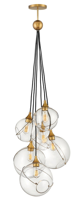 Myhouse Lighting Hinkley - 30306HBR - LED Chandelier - Skye - Heritage Brass