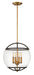 Myhouse Lighting Hinkley - 3934BK - LED Chandelier - Calvin - Black