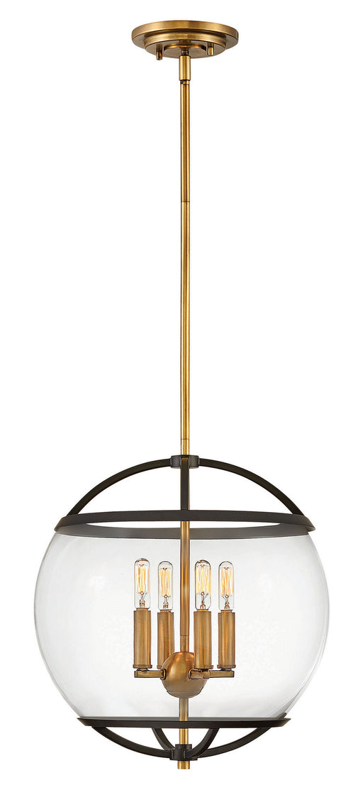 Myhouse Lighting Hinkley - 3934BK - LED Chandelier - Calvin - Black