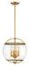 Myhouse Lighting Hinkley - 3934HB - LED Pendant - Calvin - Heritage Brass