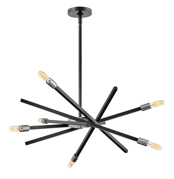 Myhouse Lighting Hinkley - 4765SK - LED Chandelier - Archer - Satin Black