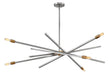 Myhouse Lighting Hinkley - 4766BN - LED Chandelier - Archer - Brushed Nickel