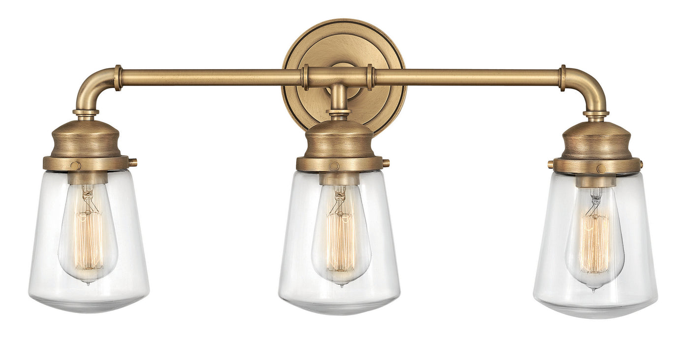 Myhouse Lighting Hinkley - 5033HB - LED Bath - Fritz - Heritage Brass