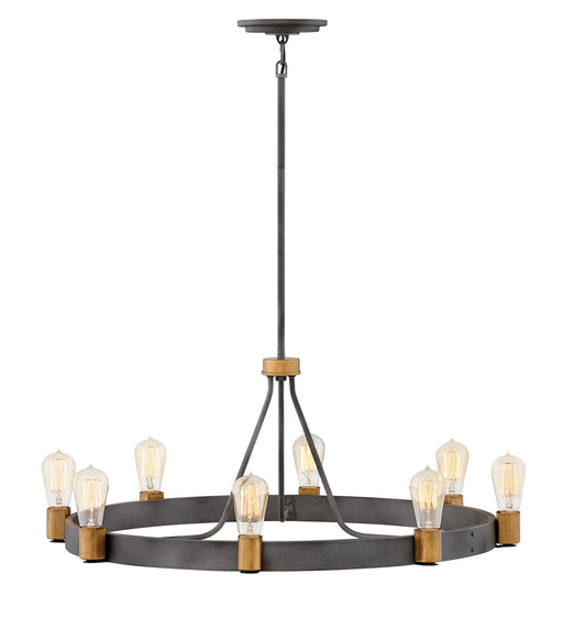 Myhouse Lighting Hinkley - 4268DZ - LED Chandelier - Silas - Aged Zinc