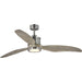 Myhouse Lighting Progress Lighting - P250002-009-30 - 60" Ceiling Fan - Farris - Brushed Nickel