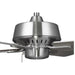 Myhouse Lighting Progress Lighting - P250008-009 - 32"Ceiling Fan - Drift - Brushed Nickel