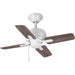 Myhouse Lighting Progress Lighting - P250008-030 - 32"Ceiling Fan - Drift - White