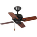 Myhouse Lighting Progress Lighting - P250008-129 - 32"Ceiling Fan - Drift - Architectural Bronze