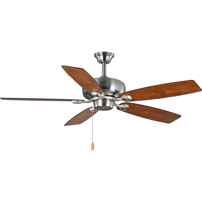 Myhouse Lighting Progress Lighting - P250016-009 - 52"Ceiling Fan - Performance Builder - Brushed Nickel