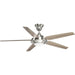 Myhouse Lighting Progress Lighting - P2539-0930K - 54"Ceiling Fan - Signature Plus Ii - Brushed Nickel