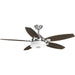 Myhouse Lighting Progress Lighting - P2544-1530K - 54"Ceiling Fan - Graceful - Polished Chrome