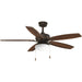 Myhouse Lighting Progress Lighting - P2552-20 - 52"Ceiling Fan - Billows - Antique Bronze