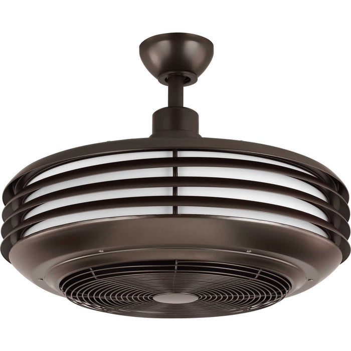 Myhouse Lighting Progress Lighting - P2594-12930K - 24"Ceiling Fan - Sanford - Architectural Bronze