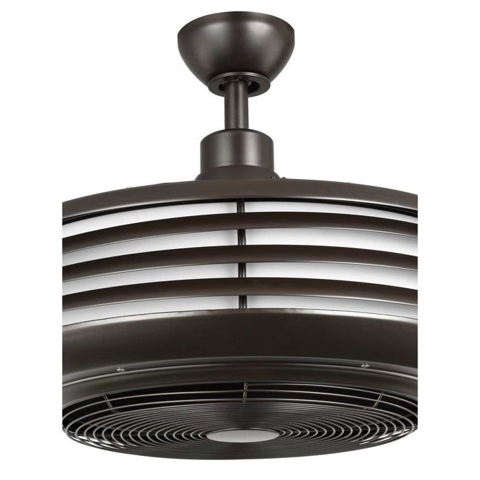 Myhouse Lighting Progress Lighting - P2594-12930K - 24"Ceiling Fan - Sanford - Architectural Bronze