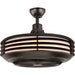 Myhouse Lighting Progress Lighting - P2594-12930K - 24"Ceiling Fan - Sanford - Architectural Bronze