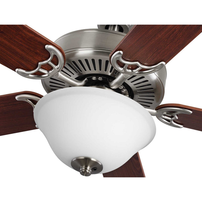 Myhouse Lighting Progress Lighting - P2599-09 - 52"Ceiling Fan - Builder Fan - Brushed Nickel