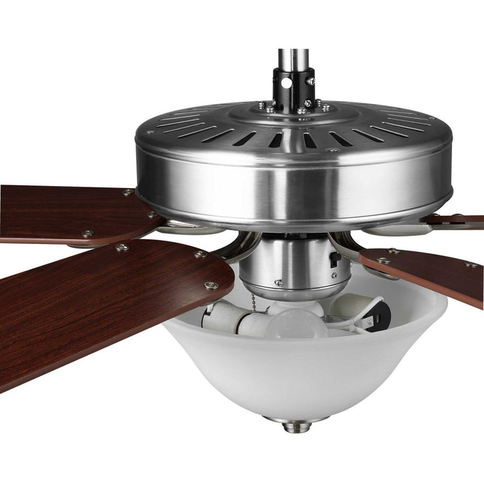 Myhouse Lighting Progress Lighting - P2599-09 - 52"Ceiling Fan - Builder Fan - Brushed Nickel