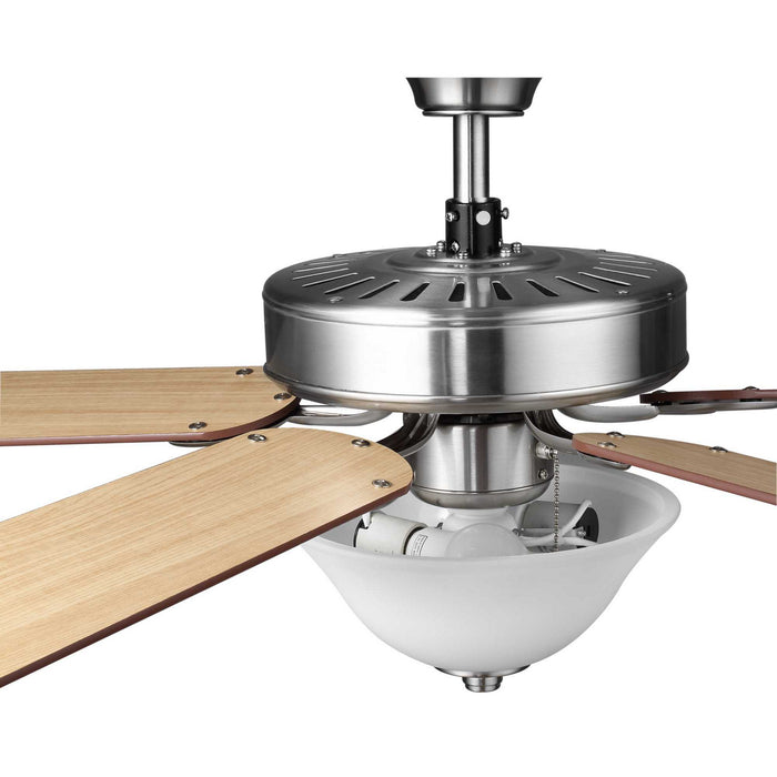 Myhouse Lighting Progress Lighting - P2599-09 - 52"Ceiling Fan - Builder Fan - Brushed Nickel