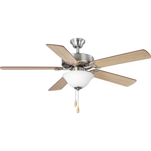 Myhouse Lighting Progress Lighting - P2599-09 - 52"Ceiling Fan - Builder Fan - Brushed Nickel