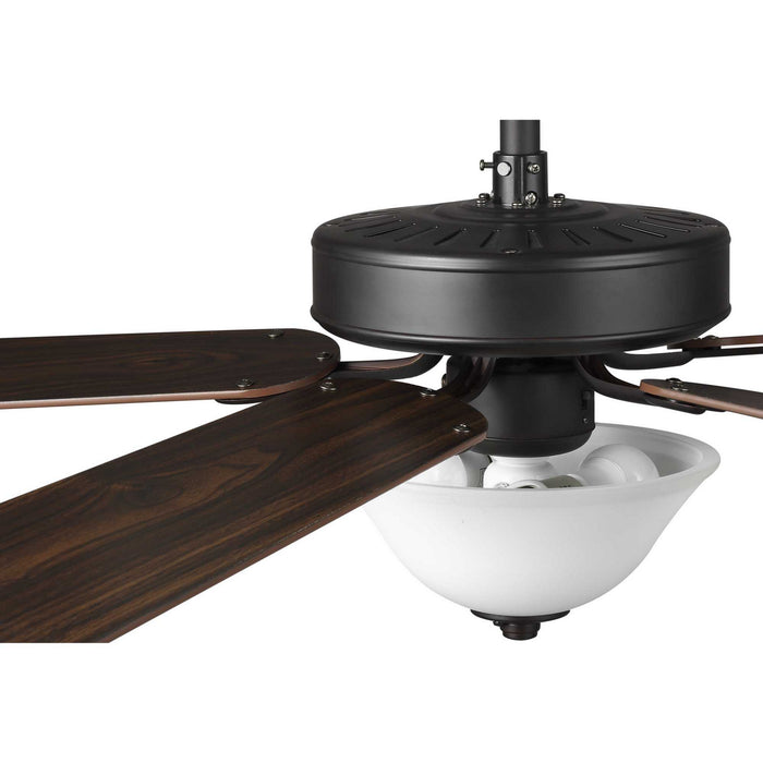 Myhouse Lighting Progress Lighting - P2599-129 - 52"Ceiling Fan - Builder Fan - Architectural Bronze