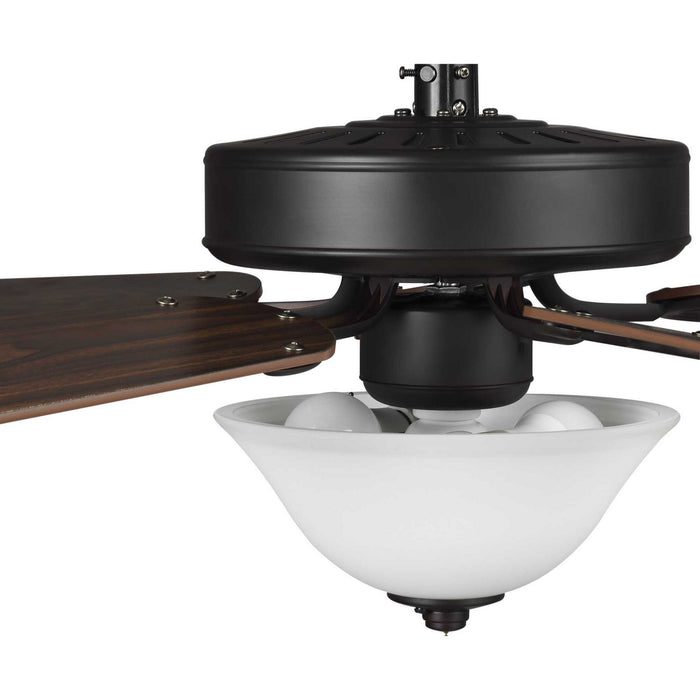 Myhouse Lighting Progress Lighting - P2599-129 - 52"Ceiling Fan - Builder Fan - Architectural Bronze