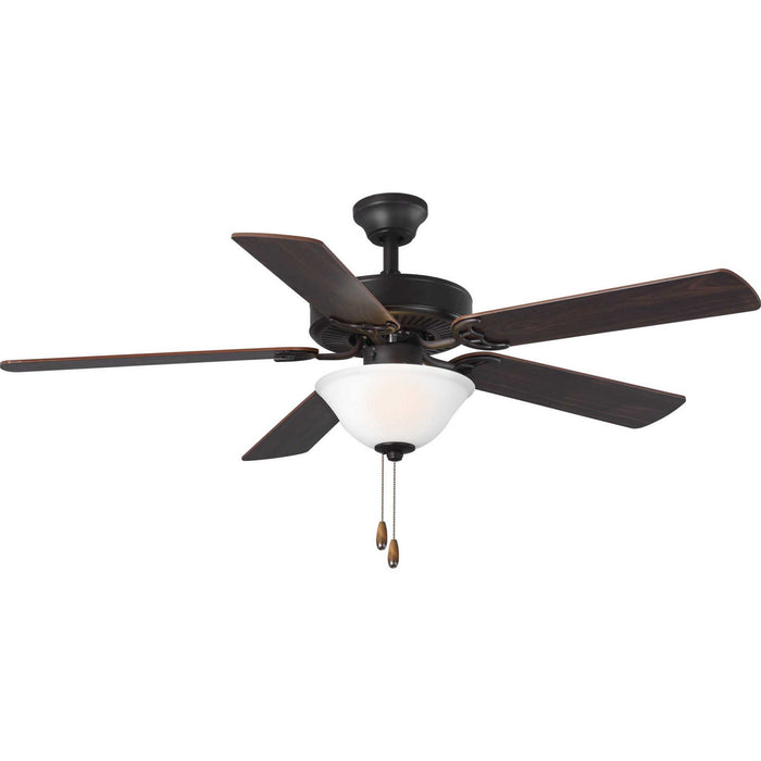 Myhouse Lighting Progress Lighting - P2599-129 - 52"Ceiling Fan - Builder Fan - Architectural Bronze