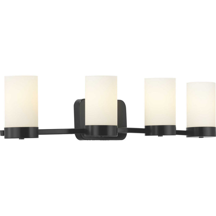 Myhouse Lighting Progress Lighting - P300023-031 - Four Light Bath - Elevate - Black