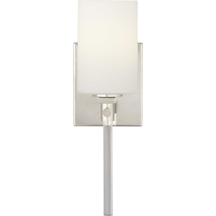 Myhouse Lighting Progress Lighting - P300197-104 - One Light Bath - Lisbon - Polished Nickel