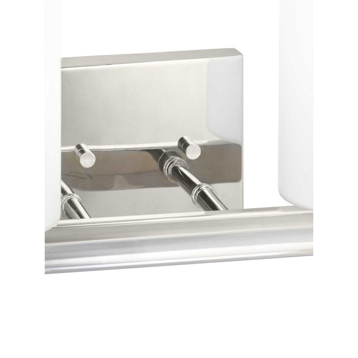 Myhouse Lighting Progress Lighting - P300198-104 - Two Light Bath - Lisbon - Polished Nickel