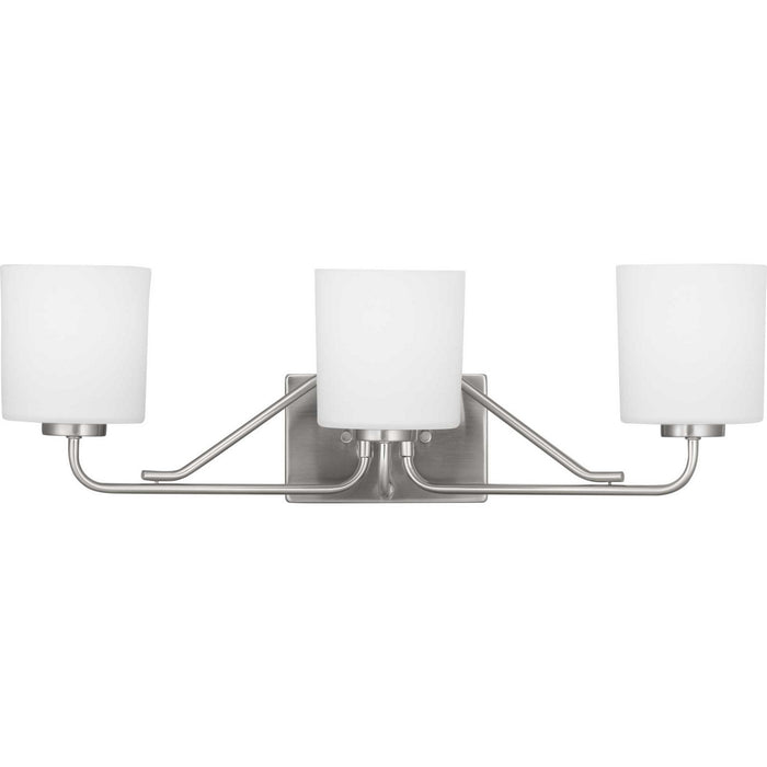 Myhouse Lighting Progress Lighting - P300220-009 - Three Light Bath - Tobin - Brushed Nickel