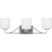 Myhouse Lighting Progress Lighting - P300220-009 - Three Light Bath - Tobin - Brushed Nickel