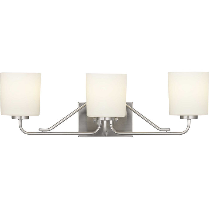 Myhouse Lighting Progress Lighting - P300220-009 - Three Light Bath - Tobin - Brushed Nickel