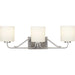 Myhouse Lighting Progress Lighting - P300220-009 - Three Light Bath - Tobin - Brushed Nickel