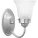 Myhouse Lighting Progress Lighting - P3287-09ET - One Light Bath Bracket - Fluted Glass-Etched - Brushed Nickel