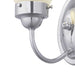 Myhouse Lighting Progress Lighting - P3287-15ET - One Light Bath Bracket - Fluted Glass-Etched - Polished Chrome