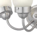 Myhouse Lighting Progress Lighting - P3289-09ET - Three Light Bath Bracket - Fluted Glass-Etched - Brushed Nickel