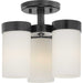 Myhouse Lighting Progress Lighting - P350040-031 - Three Light Flush Mount - Elevate - Black