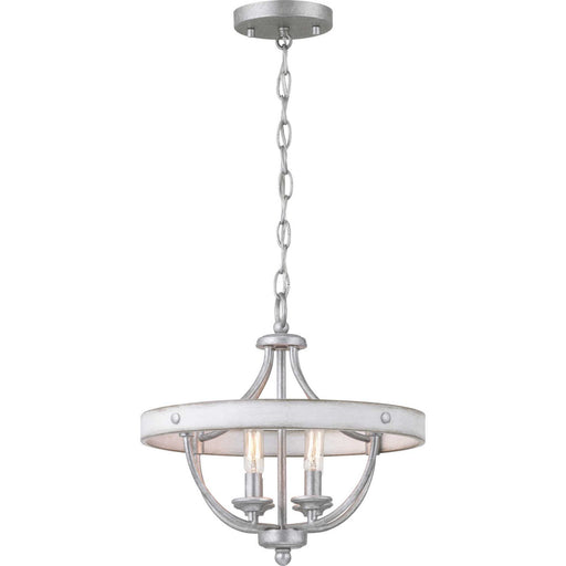 Myhouse Lighting Progress Lighting - P350117-141 - Four Light Semi-Flush Convertible - Gulliver - Galvanized Finish