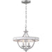 Myhouse Lighting Progress Lighting - P350117-141 - Four Light Semi-Flush Convertible - Gulliver - Galvanized Finish