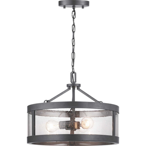 Myhouse Lighting Progress Lighting - P350119-143 - Three Light Semi-Flush Convertible - Gresham - Graphite