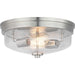 Myhouse Lighting Progress Lighting - P350121-009 - Two Light Flush Mount - Blakely - Brushed Nickel