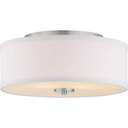 Myhouse Lighting Progress Lighting - P350130-009 - Two Light Flush Mount - Inspire - Brushed Nickel