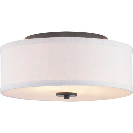 Myhouse Lighting Progress Lighting - P350130-143 - Two Light Flush Mount - Inspire - Graphite