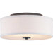 Myhouse Lighting Progress Lighting - P350130-143 - Two Light Flush Mount - Inspire - Graphite