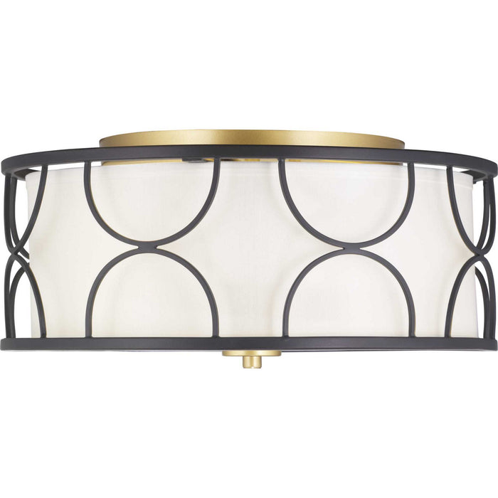 Myhouse Lighting Progress Lighting - P350132-031 - Three Light Flush Mount - Landree - Black